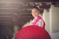 Portrait of Beautiful Thai Women costume