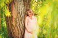 Portrait of a beautiful young pregnant woman Royalty Free Stock Photo