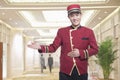 Portrait of Bellhop, Greeting