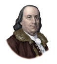 Portrait of Benjamin Franklin