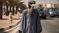 Portrait Of Bird In Qatar: A Modernist Street Scene By Omar Al Sabwi