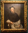 Portrait of Bishop Ludovica Beccadelli, done by Tiziano Vecellio