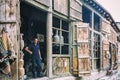 Portrait of Blacksmith from Lahic. Copper production and utensils in Lahiche - the center of handicraft production