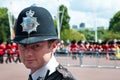 Portrait of British Police Officer Royalty Free Stock Photo