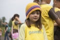 A portrait of a Brownie girl Royalty Free Stock Photo