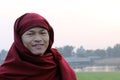 Portrait of a buddhist monk