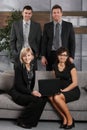 Portrait of business team in office Royalty Free Stock Photo