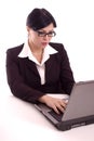 Portrait of a business woman working Royalty Free Stock Photo