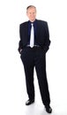 Portrait of a businessman in a suit Royalty Free Stock Photo