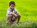 Portrait of a Cambodian Boy