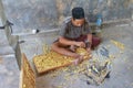 Portrait of Carving Craftsman