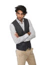 Portrait of a casual young business man Royalty Free Stock Photo