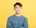 Portrait of charming asian young man Royalty Free Stock Photo