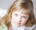 Portrait of a charming little girl