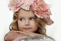 Portrait of a charming little girl Royalty Free Stock Photo