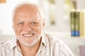 Portrait of cheerful pensioner Royalty Free Stock Photo