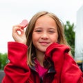 Portrait of a girl outdoors