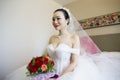 Portrait of a Chinese bride