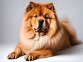 Portrait of the Chow Chow dog