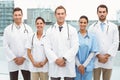 Portrait of confident doctors Royalty Free Stock Photo
