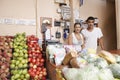 Portrait Of Confident Grocery Store Owners Royalty Free Stock Photo