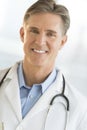 Portrait Of Confident Male Doctor Smiling Royalty Free Stock Photo