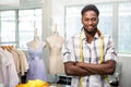 Portrait of confident male fashion designer Royalty Free Stock Photo