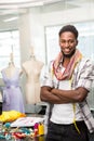 Portrait of confident male fashion designer Royalty Free Stock Photo