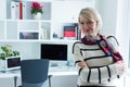 Portrait of confident woman standing with arms crossed Royalty Free Stock Photo