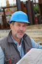 Portrait of construction manager Royalty Free Stock Photo