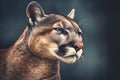 Portrait of a cougar.
