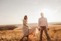 Portrait couples, tenderness love nature Royalty Free Stock Photo