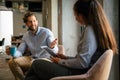 Portrait of creative business people team working together and smiling in office. Royalty Free Stock Photo