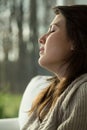 Portrait of crying girl Royalty Free Stock Photo