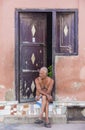 Portrait of a Cuban man