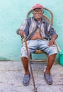 Portrait of a Cuban man