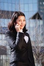 Portrait of a cute business woman Royalty Free Stock Photo