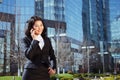 Portrait of a cute business woman Royalty Free Stock Photo