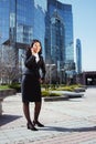 Portrait of a cute business woman Royalty Free Stock Photo