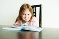 Portrait of a cute little girl Royalty Free Stock Photo