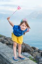 Portrait of a cute little girl Royalty Free Stock Photo