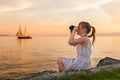 Portrait of a cute little girl Royalty Free Stock Photo