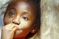 Portrait of cute malagasy girl Royalty Free Stock Photo