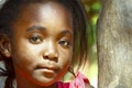 Portrait of cute malagasy girl Royalty Free Stock Photo