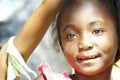 Portrait of cute malagasy girl Royalty Free Stock Photo