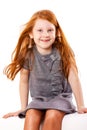 Cute playful little girl Royalty Free Stock Photo