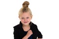 Portrait of a cute six year old girl Royalty Free Stock Photo