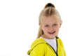 Portrait of a cute six year old girl Royalty Free Stock Photo