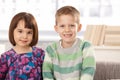 Portrait of cute small kids