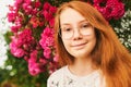 Portrait of cute teenage young girl Royalty Free Stock Photo